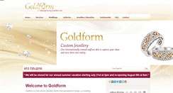 Desktop Screenshot of goldform.ca